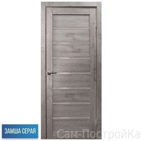 Дверь межкомнатная ТМ Maxdoors МЛ 7 Замша Серая