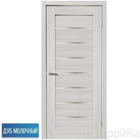 Дверь межкомнатная ТМ Maxdoors МЛ 7 Дуб Молочный